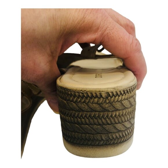 Wedge Heel Summer Sandals Dorothy Gaynor Mexico Size 25 (Size 7) - Picture 7 of 16